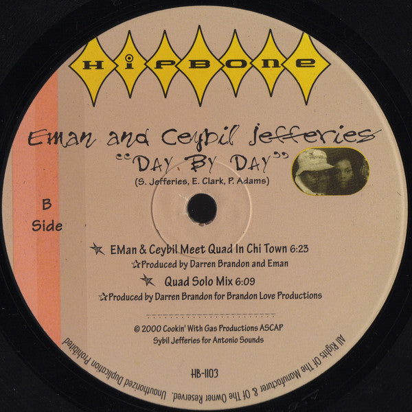 E-Man And Ceybil Jefferies : Day By Day (12")