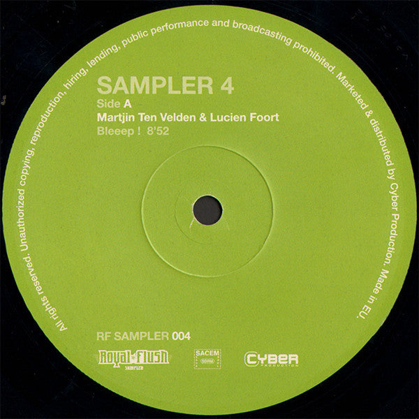 Various : Sampler 4 (12", Smplr)