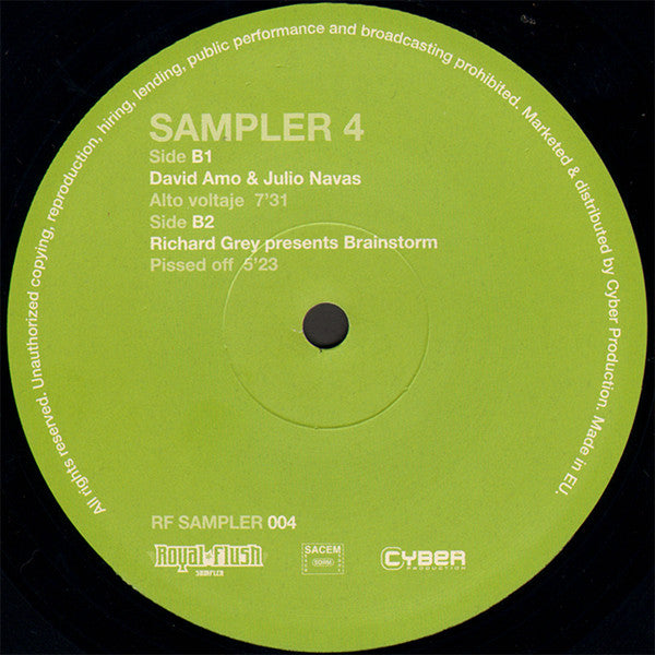 Various : Sampler 4 (12", Smplr)