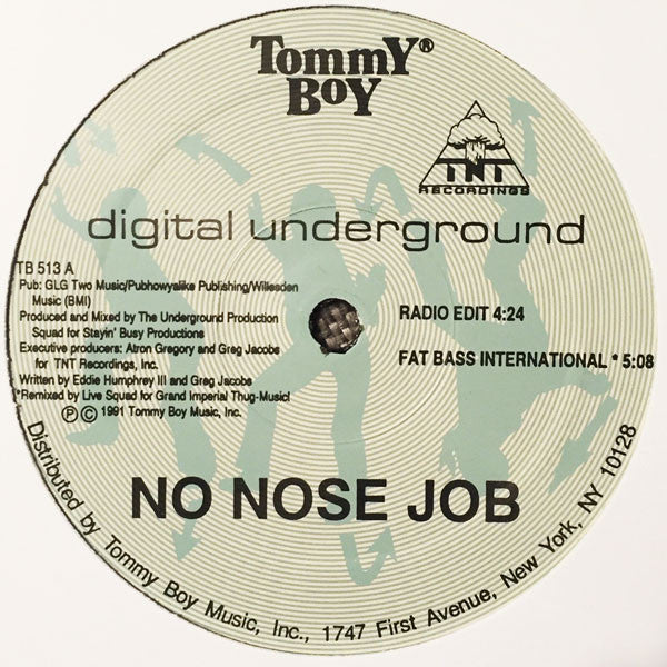 Digital Underground : No Nose Job (12", Com)