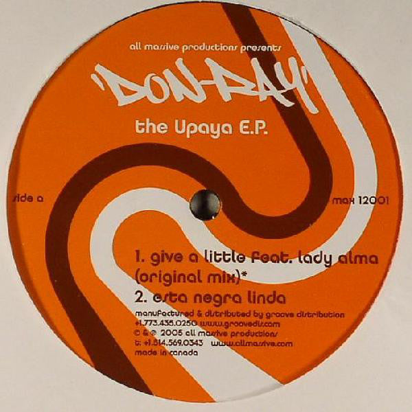 Don-Ray : The Upaya E.P. (12", EP)