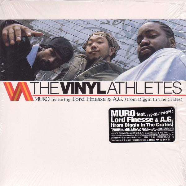 Muro Featuring Lord Finesse & AG : The Vinyl Athletes (12", Single)