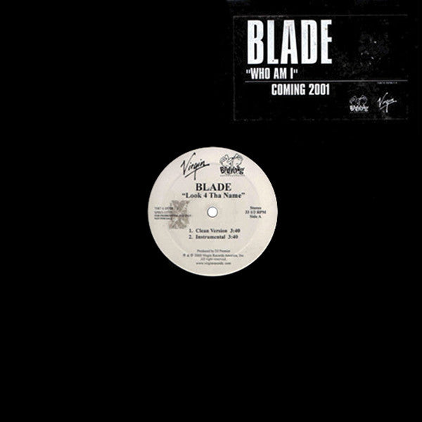 Sonja Blade : Look 4 Tha Name (12", Promo)