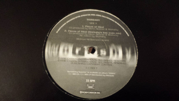 Workshy : Pieces Of Mind / Something Sweeter (12")