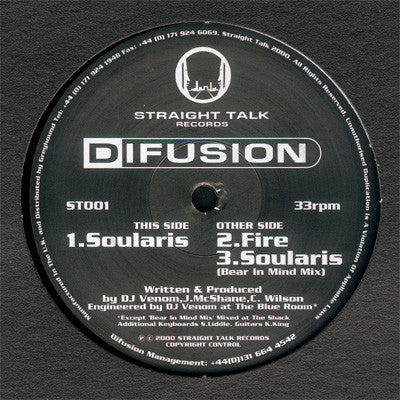 Difusion : Soularis (12")