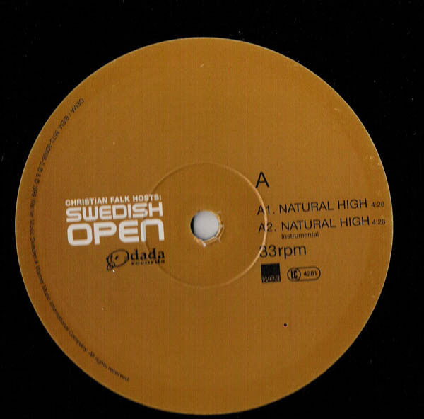 Christian Falk Hosts: Swedish Open : Natural High (12")