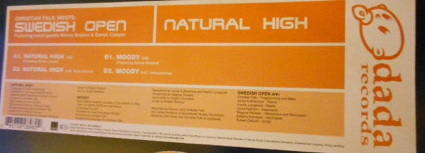Christian Falk Hosts: Swedish Open : Natural High (12")