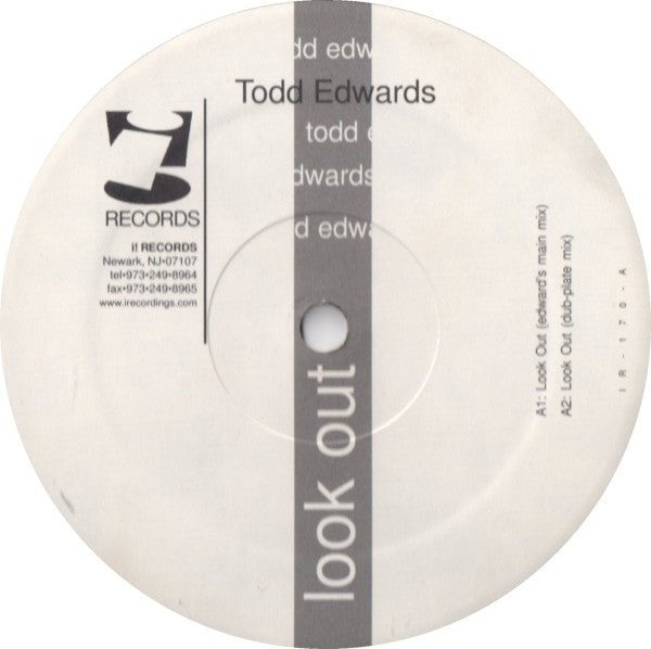Todd Edwards : Look Out (12")