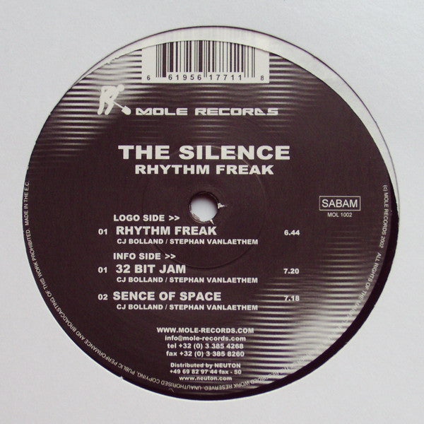 The Silence : Rhythm Freak (12")
