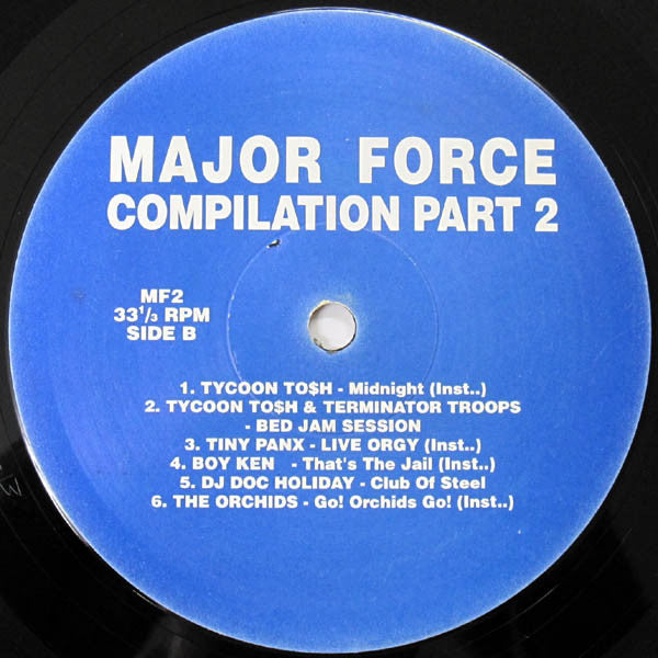 Various : Major Force Compilation Part 2 (LP, Comp, Unofficial)