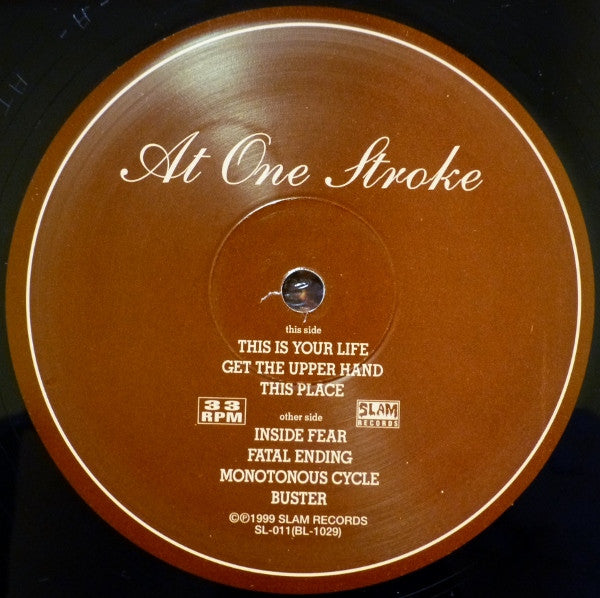 At One Stroke : At One Stroke (LP, Album)