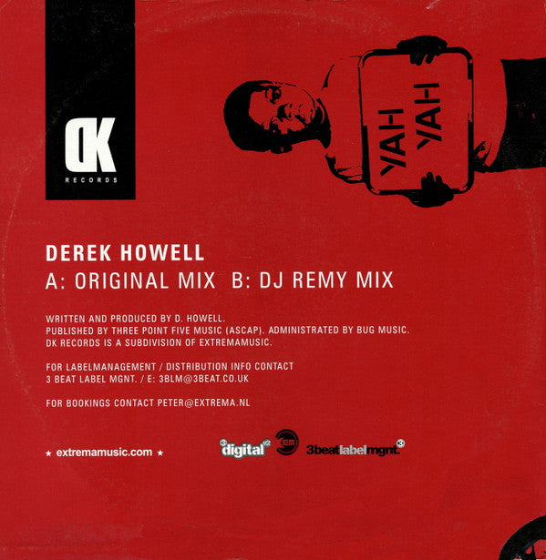 Derek Howell : Yah Yah (12")