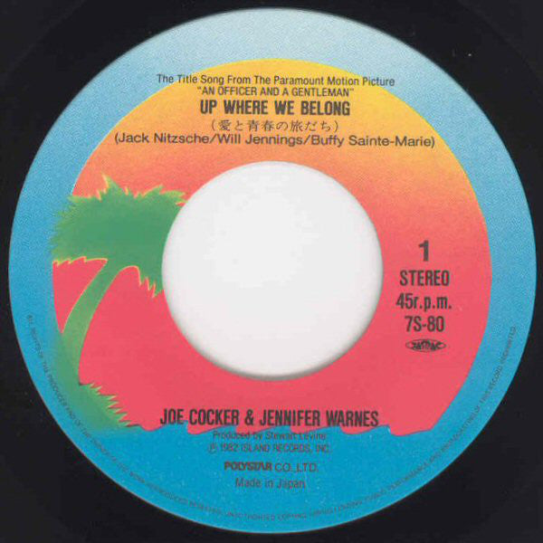 Joe Cocker / Jennifer Warnes : Up Where We Belong / Sweet Li'l Woman (7", Single)