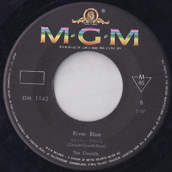 The Cowsills = The Cowsills : 雨に消えた初恋 = The Rain, The Park & Other Things / リバー・ブルー = River Blue (7", Single)