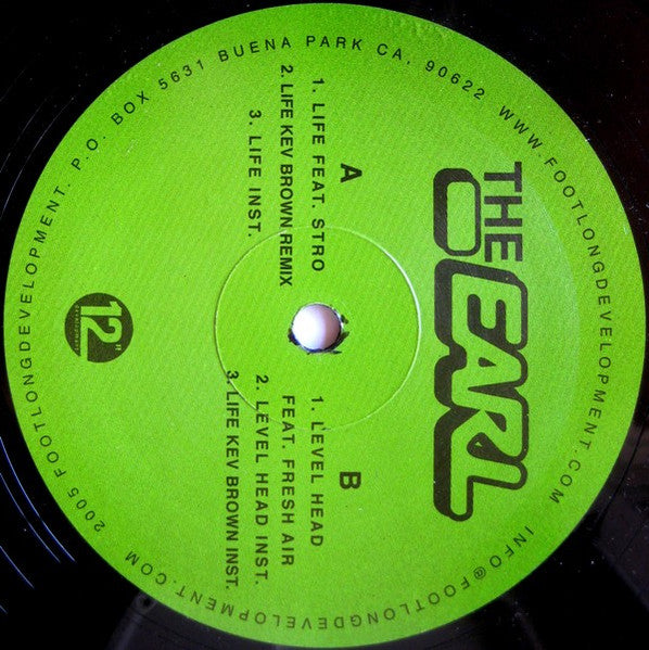 The Earl : Life (12")