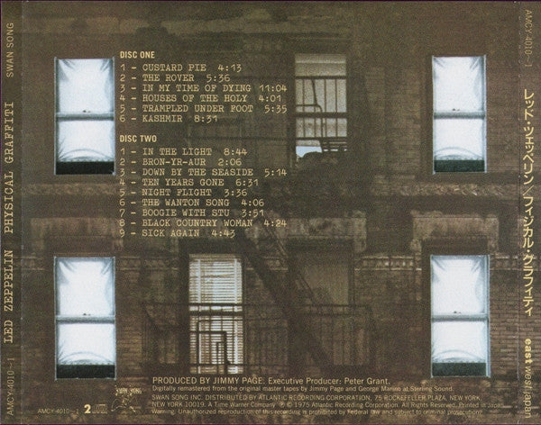 Led Zeppelin : Physical Graffiti (2xCD, Album, RE, RM, RP)