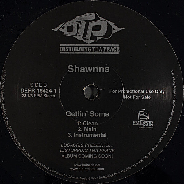Ludacris & Field Mob / Shawnna : Georgia / Gettin' Some (12", Promo)