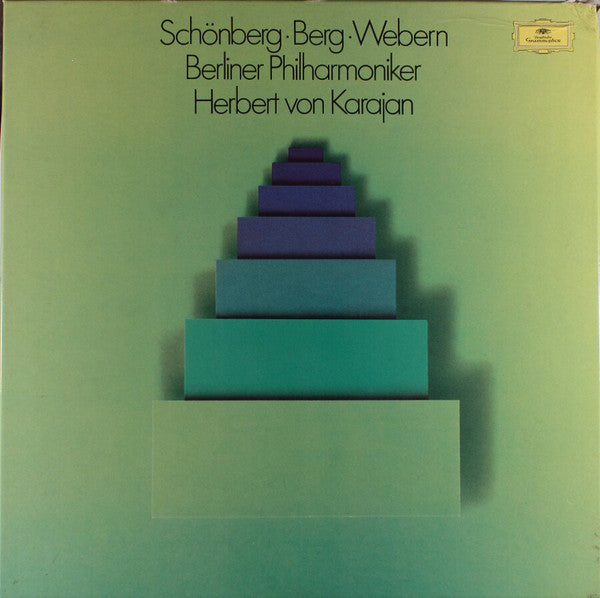 Arnold Schoenberg - Alban Berg - Anton Webern : Berliner Philharmoniker, Herbert von Karajan : Schönberg - Berg - Webern (4xLP, RE + Box)