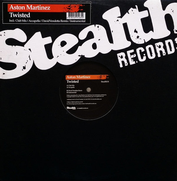 Aston Martinez : Twisted (12")