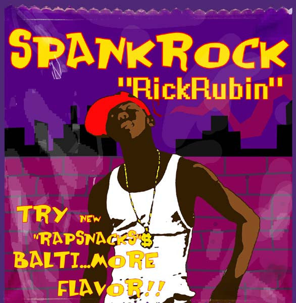 Spank Rock : Rick Rubin (12", Single)