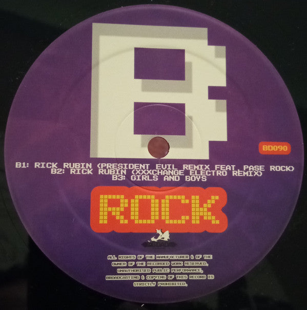 Spank Rock : Rick Rubin (12", Single)