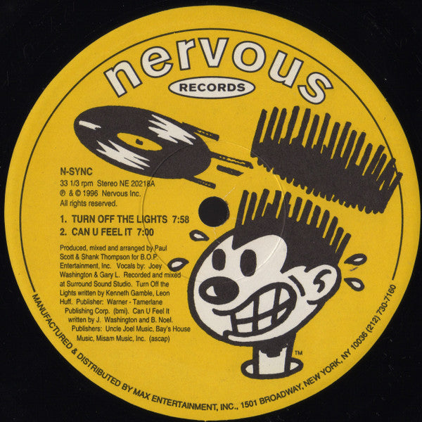 N-SYNC : Turn Off The Lights (12")