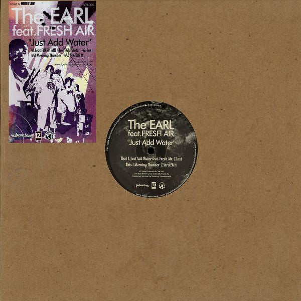 The Earl Feat. Fresh Air (2) : Just Add Water (12")