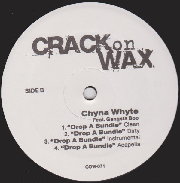 DJ Unk Feat. Hurricane Chris & Lil' Boosie / Chyna Whyte Feat. Gangsta Boo : Fly As F*** / Drop A Bundle (12", Unofficial)