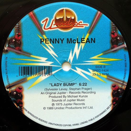 Silver Convention / Penny McLean : Fly Robin Fly / Lady Bump (12", RE)