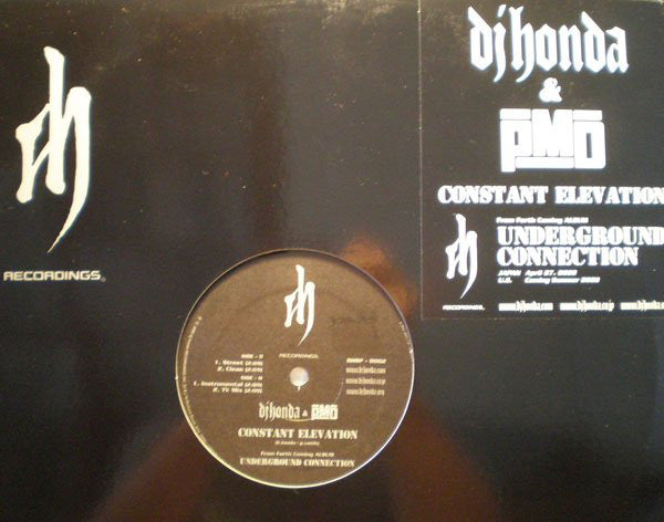 DJ Honda & PMD : Constant Elevation (12")