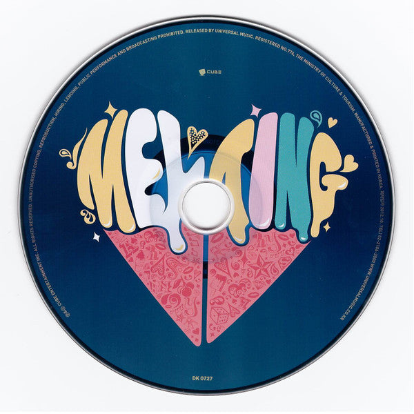 Buy Hyuna : Melting (2nd Mini Album) (CD, MiniAlbum) Online