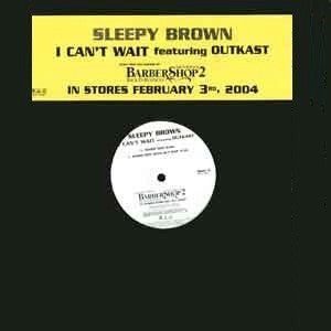 Sleepy Brown : I Can't Wait (12", Promo)