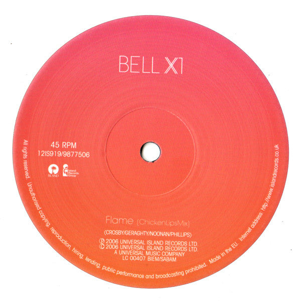 Bell X1 : Flame (12")