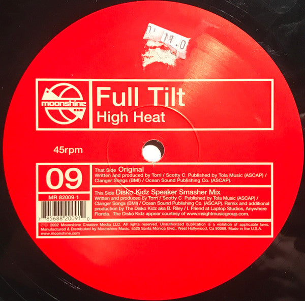 Full Tilt : High Heat (12")