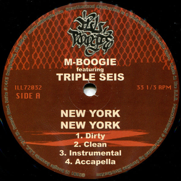 Triple Seis / Pri The Honey Dark : New York, New York / Can I? (12")