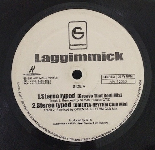 Lag Gimmick : Stereo Typed (12")