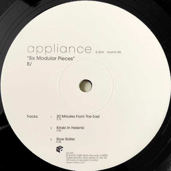 Appliance : Six Modular Pieces (LP, MiniAlbum)