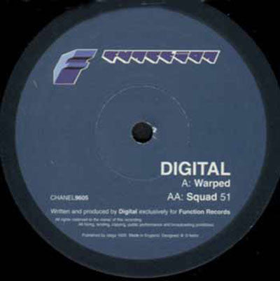 Digital : Warped / Squad 51 (12")