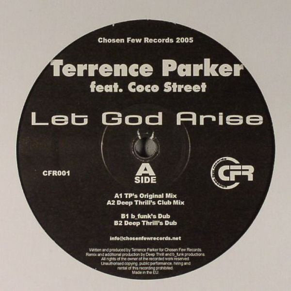Terrence Parker Feat. Coco Street : Let God Arise (12")