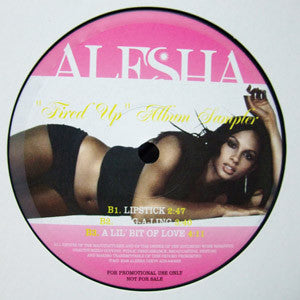 Alesha : Fired Up Album Sampler (12", Promo, Unofficial)