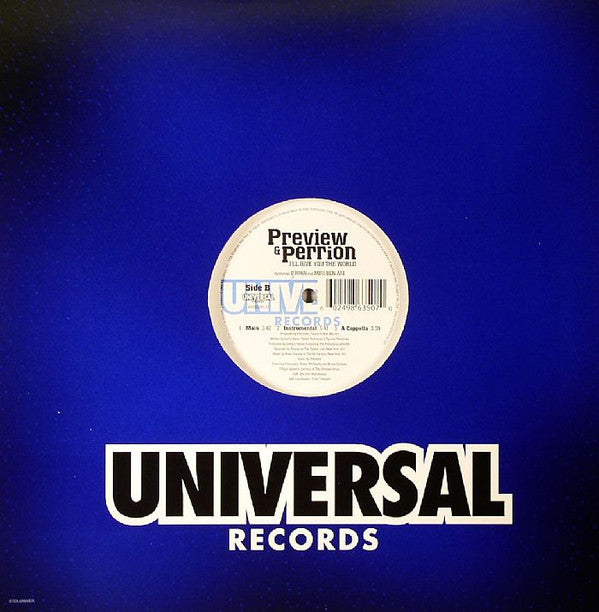 Microphone Preview & Perrion : I'll Give You The World (12")