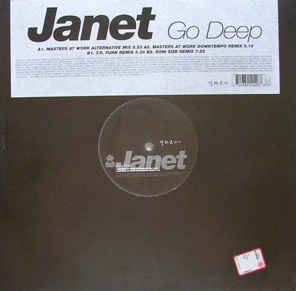 Janet Jackson : Go Deep (12")