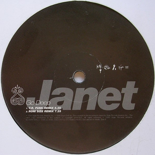 Janet Jackson : Go Deep (12")