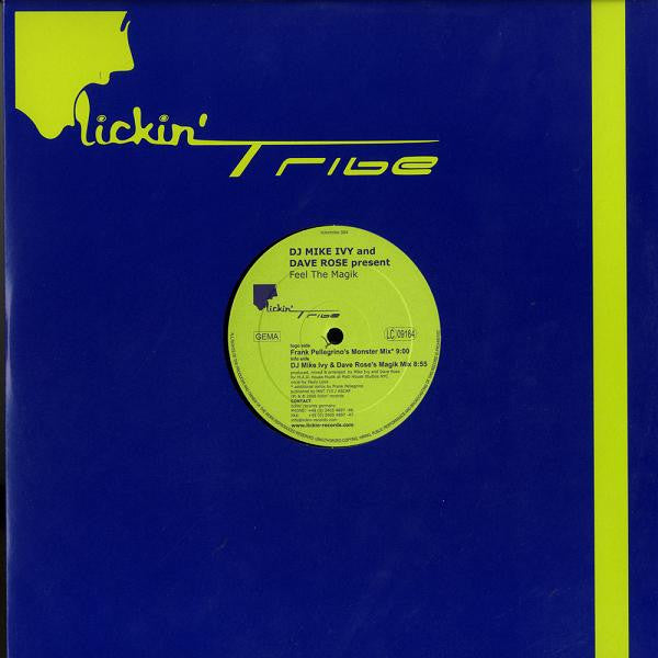 Mike Ivy & Dave Rose : Feel The Magik (12")