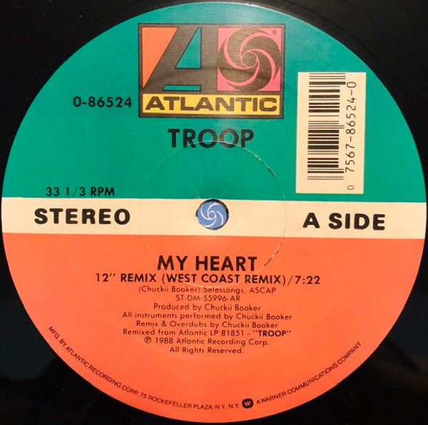 Troop (3) : My Heart (12")