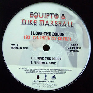 Equipto & Michael Marshall : The Takeover (This Love Cover) (12", Promo, Unofficial)