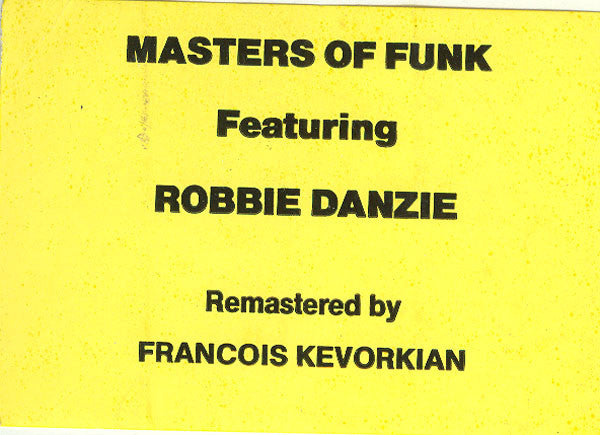 Robbie Danzie : Can't Forget / Don't Let Go (12", Promo)