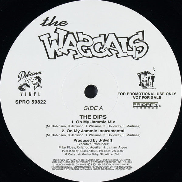 The Wascals : The Dips (12", Promo)