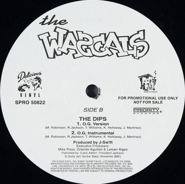 The Wascals : The Dips (12", Promo)