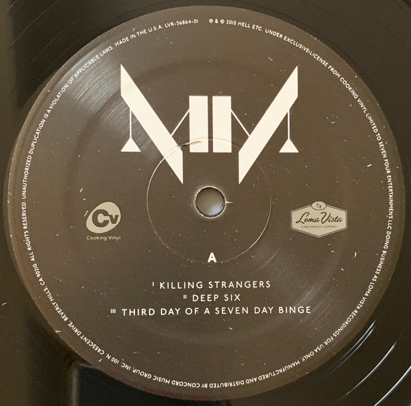 Marilyn Manson : The Pale Emperor (2xLP, Album)